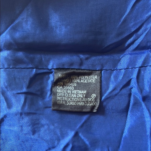 Chic Royal Blue Sleeveless Midi Dress - Picture 7 of 7